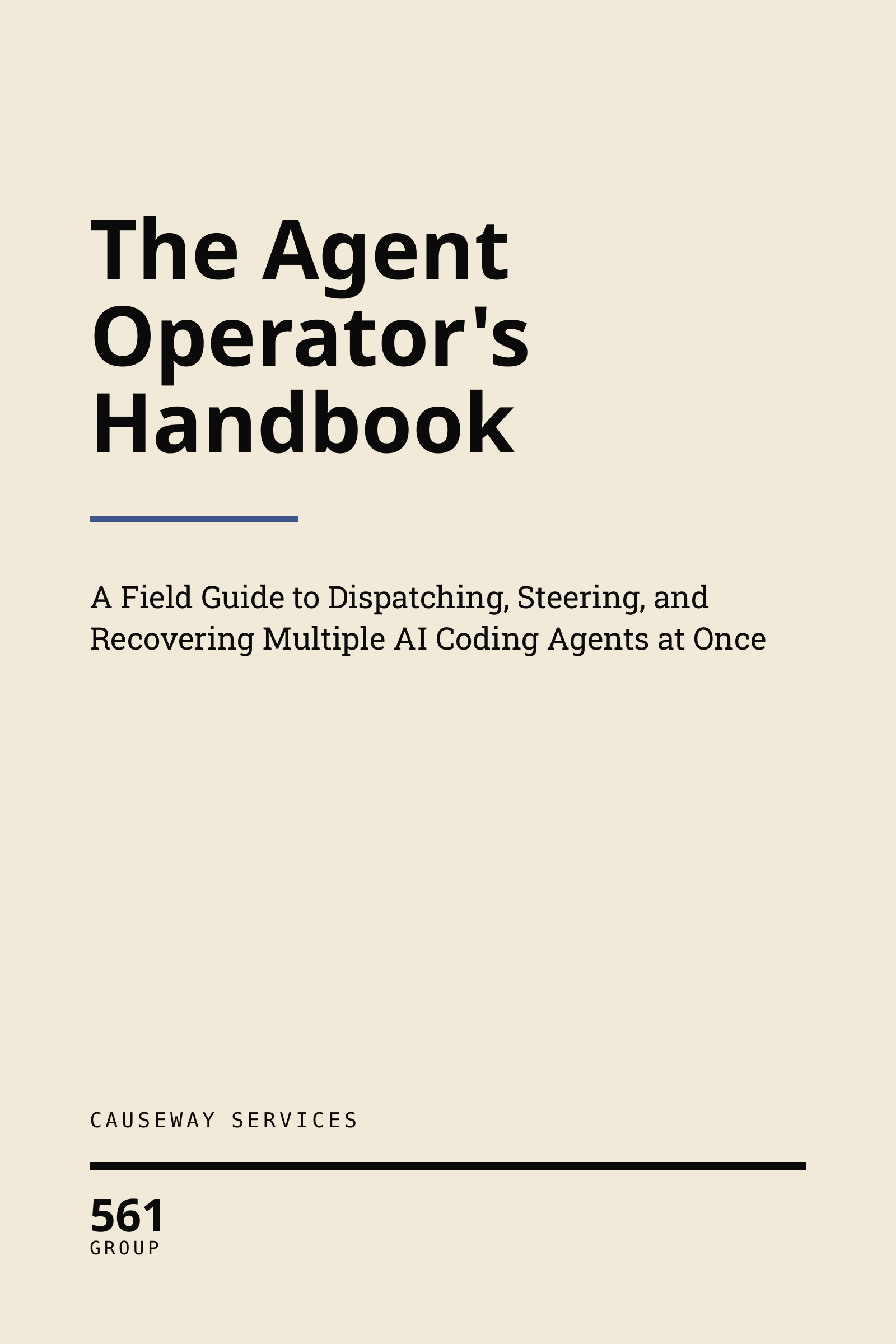 Cover of The Agent Operator's Handbook